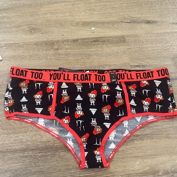 Other - You’ll float too IT black and Red Graphic Underwear